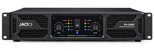 Jack Audio PA Amplifier for professional sound systems